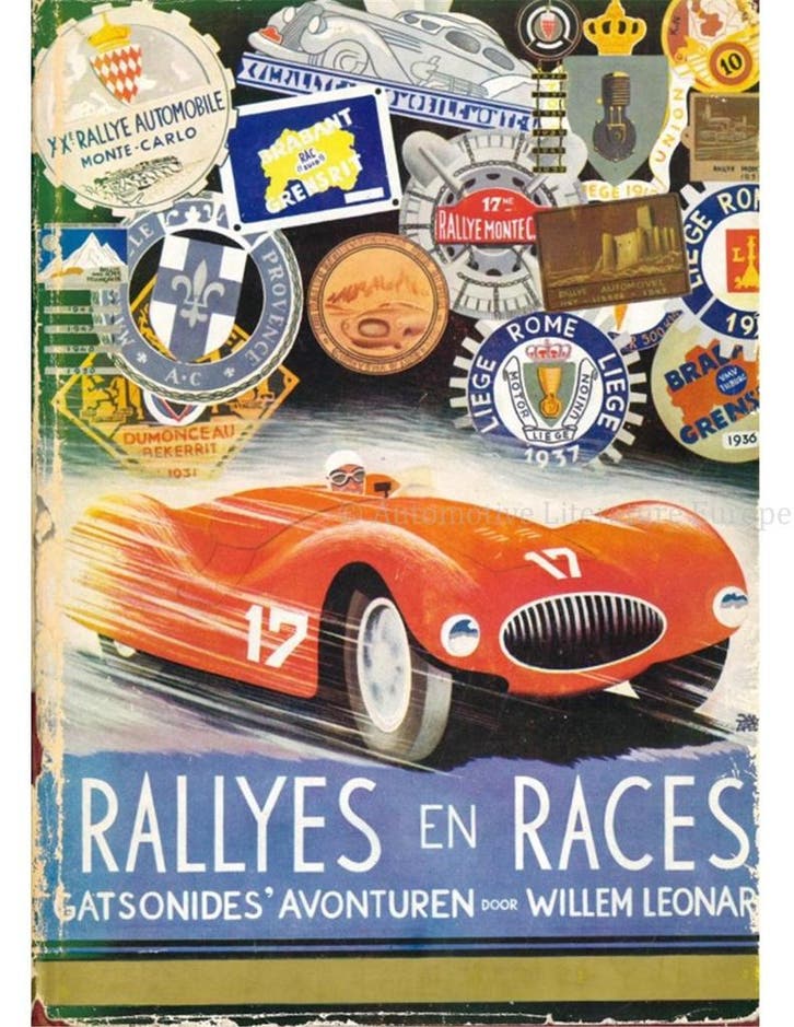 RALLYES EN RACES, GATSONIDES AVONTUREN, Boeken, Auto's | Boeken