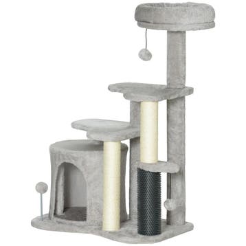 Krabpaal 87 Cm Met Kattenhol, Bed, Speelballen, Krabpaal Met, Verzenden, Nieuw