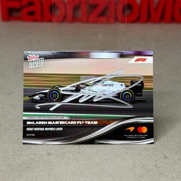 Mclaren - Topps Now - Debut Heritage - Inspired Livery (047), Verzamelen, Nieuw