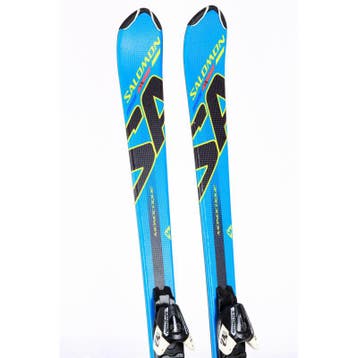 80 90 100 110 120 kinder skis SALOMON Jr. KART, monoque, BL, Sport en Fitness, Verzenden, Gebruikt, Salomon