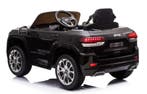 Kinderauto, JEEP GRAND CHEROKEE®,zwart, leder, rubber,NIEUW!, Ophalen of Verzenden, Nieuw