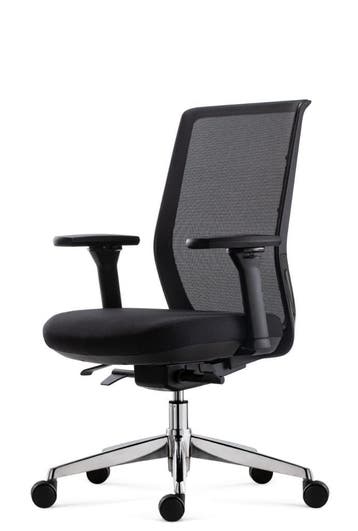 Ergonomic office chair, Verzenden, Zwart, Nieuw, Bureaustoel