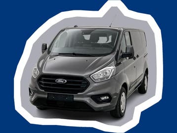 Ford Transit Custom 280 2.0 TDCI L1H1 170pk Schuifdeur L+R N, Stof, Gebruikt, Zwart, Ford