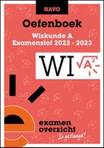 ExamenOverzicht   Oefenboek Wiskunde A HAVO 9789464380927, Boeken, Verzenden, Zo goed als nieuw