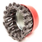 Topgear Staalborstel en schuurset - 4-delig - Lamellensch..., Doe-het-zelf en Verbouw, Gereedschap | Slijpmachines, Ophalen of Verzenden