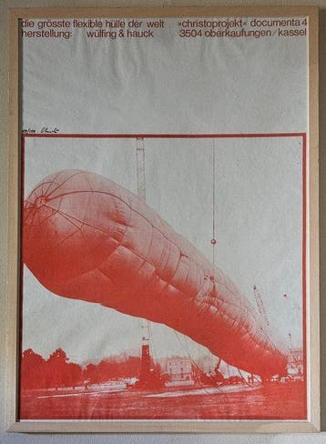 Christo (1935-2020) - 5,600 cubicmeter package, documenta