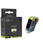 Geschikt Canon BCI-3eBK  inktcartridge Zwart dik, Nieuw, Cartridge, Inktmedia