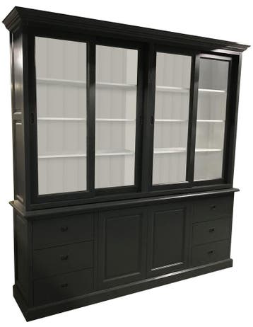 Buffetkast antraciet Lopik 240 x 240cm, Ophalen of Verzenden, Nieuw