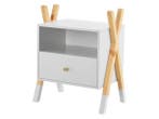Veiling - Houten Nachtkastje / Kindernachtkastje Jamie, Huis en Inrichting, Slaapkamer | Nachtkastjes, Nieuw