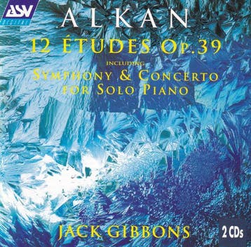 cd - Alkan - Jack Gibbons â 12 Ãtudes Op. 39, Verzenden, Zo goed als nieuw