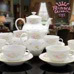 Richard Ginori - Theeservies - x6 Persone: Motivo Flowers, Antiek en Kunst