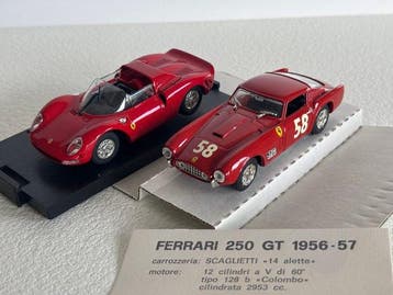 Model Box, Best Box 1:43 - Model raceauto (2) - Ferrari 250, Nieuw