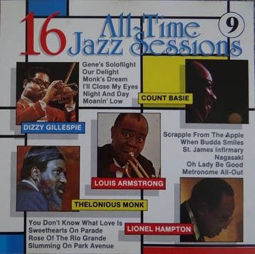 Various - 16 All-Time Jazz Sessions 9, Ophalen of Verzenden, Gebruikt