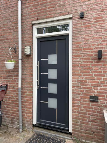 Maatwerk kunststof voordeuren met kozijn, gratis geleverd!, Ophalen of Verzenden, Nieuw, Glas, Buitendeur