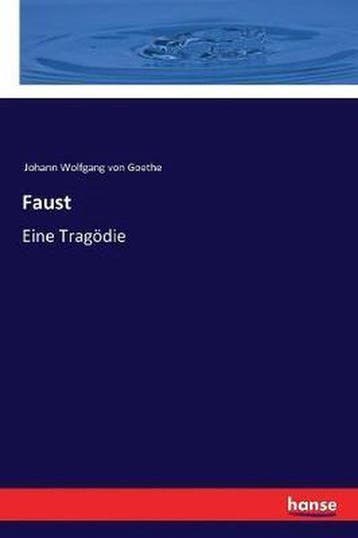 9783337351380 Faust Johann Wolfgang von Goethe, Boeken, Verzenden, Nieuw, Johann Wolfgang von Goethe