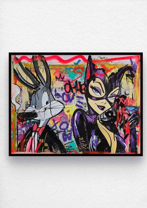 TedyZet - No Rules Tonight, Antiek en Kunst, Kunst | Schilderijen | Modern