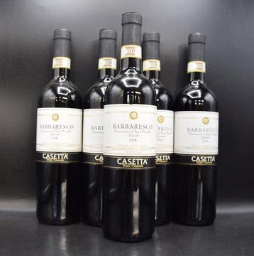 2018 Casa Vinicola Casetta - Barbaresco - 5 Flessen (0.75, Nieuw
