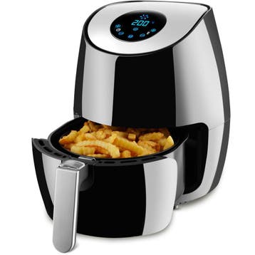 Airfryer Mitch 3,6 l - zwart, Witgoed en Apparatuur, Frituurpannen, Verzenden, Nieuw