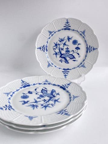 Limoges - Raynaud & Co. - Tafelservies (4) - Osier / Woven