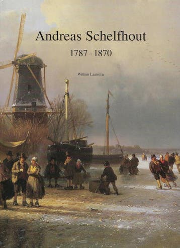 Andreas schelfhout 1787-1870 eng./ned. - Laanstra, Verzenden, Gelezen, Laanstra