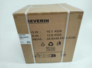 Severin Koelkast KB 8879 - 45L - Zwart, Verzenden, Nieuw
