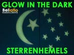 Glow in the dark sterren bij warenhuis Bellatio, Ophalen of Verzenden, Nieuw, Wanddecoratie