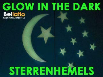 Glow in the dark sterren bij warenhuis Bellatio, Ophalen of Verzenden, Nieuw, Wanddecoratie