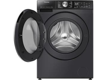 Hisense - Wasmachine Voorlader - 10.5 kg - Zwart, 10 kg of meer, Verzenden, Nieuw, 85 tot 90 cm