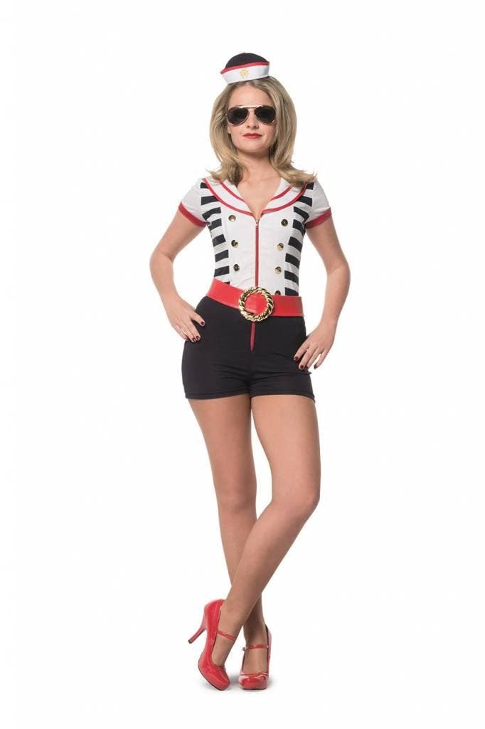 Matrozen jumpsuit dames, Kleding | Dames, Carnavalskleding en Feestkleding, Nieuw, Ophalen of Verzenden