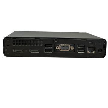 HP Mini-pc Intel i3 9100t | 8GB | 128GB Nvme | Windows 11, 128GB, Gebruikt, 8 GB, Intel Core i3 9100t