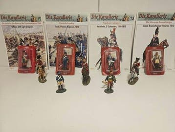 Del Prado - Figuur - 9 x Napoleonische Kriege + 4 Original, Nieuw
