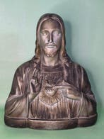 Buste, Déposé - Jezus buste - 34 cm - Gips
