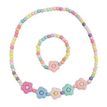Fako Bijoux - Kinderketting en Armband - Plastic -, Verzenden, Nieuw