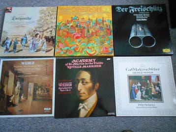 Carl Maria von Weber - 3 x box sets + 3 x albums - 13, Cd's en Dvd's, Nieuw in verpakking
