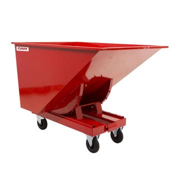 Kantelbak 1340 liter met rubber wielen, Zakelijke goederen, Kantoor en Winkelinrichting | Magazijn, Stelling en Opslag, Verzenden