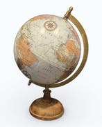 Decoratief ornament - Nederland - Vintage wereldbol