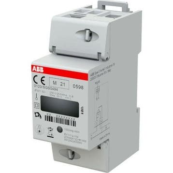 ABB KWH meter 1-fase din-rail EV1 012-100, Ophalen of Verzenden, Nieuw