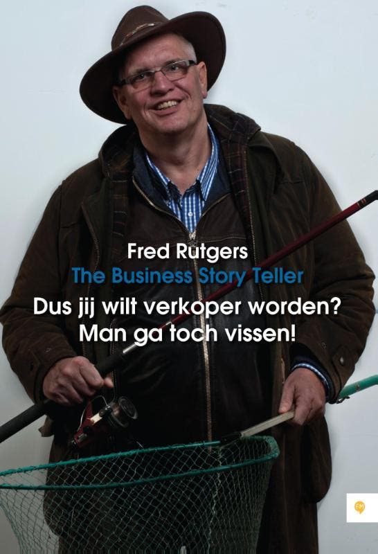 Dus jij wilt verkoper worden? Man ga toch vissen!, Boeken, Economie, Management en Marketing, Zo goed als nieuw, Verzenden