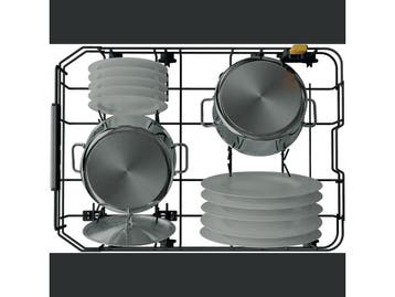 Bauknecht BK6IB10BS7LA0 - Smalle Inbouwvaatwasser 45cm -, Witgoed en Apparatuur, Vaatwasmachines, Verzenden, Zo goed als nieuw