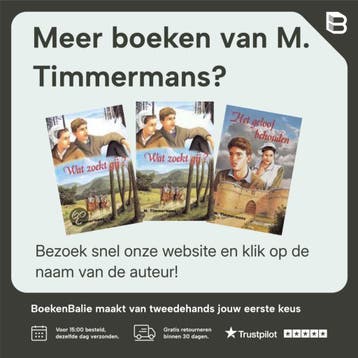 Het geloof behouden / De boodschap van het troostboek / 3, Boeken, Verzenden, Gelezen, M. Timmermans