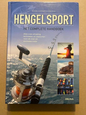 Hengelsport  Complete Handboek van vliegvissen tot zeevissen, Verzenden, Zo goed als nieuw, Watersport en Hengelsport