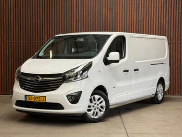 Opel Vivaro 1.6 CDTI L2H1 MARGE Sport Navi-Pdc-Camera-Dubbel, Euro 5, Stof, Gebruikt, Zwart