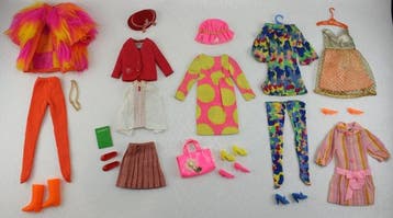 Mattel - Barbiepop Lot of Barbie / Frankie / Skipper /
