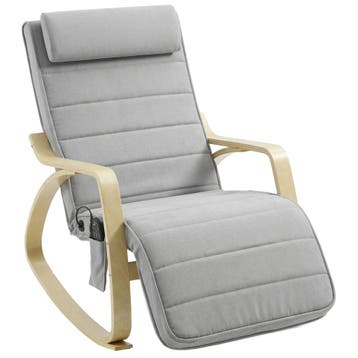 Schommelstoel Met Massage, Verwarming, Hoofdsteun &amp; Voet, Verzenden, Nieuw