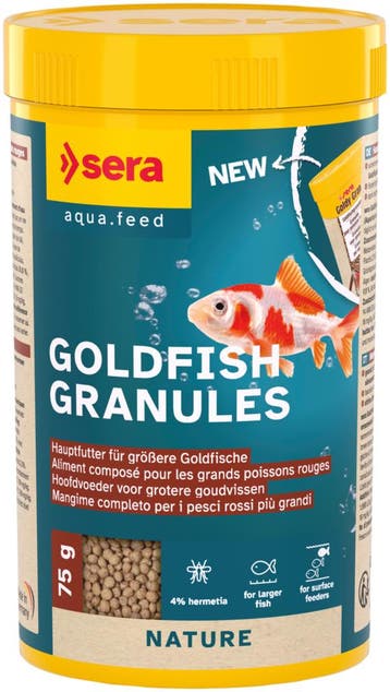 Sera Goldfish Granules 250ml (Sera aquariumvoer), Ophalen of Verzenden, Nieuw, Overige typen