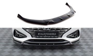 Voorspoiler V.2 Hyundai i30 Facelift Maxton Glans Zwart, Ophalen of Verzenden, Nieuw