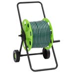 vidaXL Slanghaspelkar met 30 m slang PVC groen, Tuin en Terras, Verzenden, Nieuw