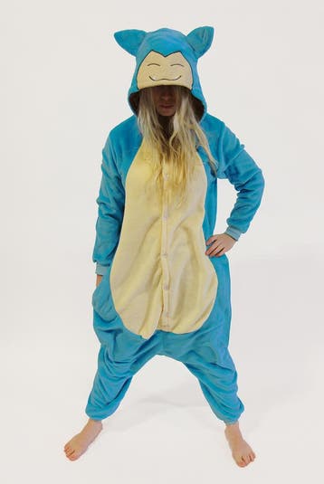 Onesie Snorlax Pokemon Pak Kind Kostuum 128-134 Snorlaxpak J, Kinderen en Baby's, Carnavalskleding en Verkleedspullen, Ophalen of Verzenden