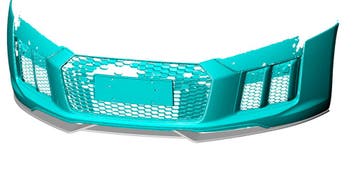 Carbon voorlip splitter Audi R8 V10 (Plus), Verzenden