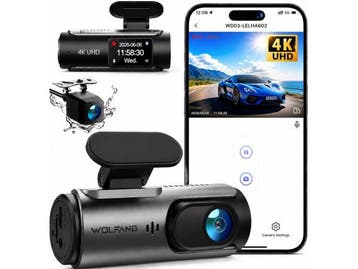 Veiling - WOLFANG 4K WiFi Dashcam - 170° Groothoek, Nieuw